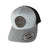 Flexfit Snapback Hat - Light Grey / Black Mesh (Skull Icon) Infamous Paintball