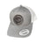 Flexfit Snapback Hat - Light Grey / White Mesh (Skull Icon) Infamous Paintball