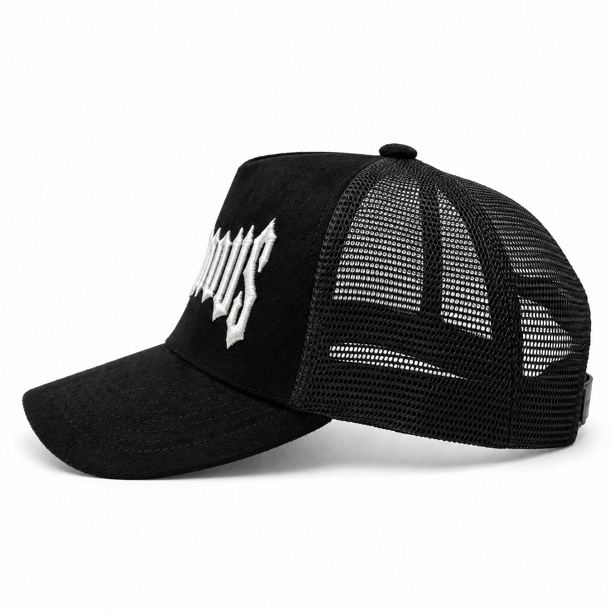 INFAMOUS™ Snapback Suede Hat - Choppers - Black