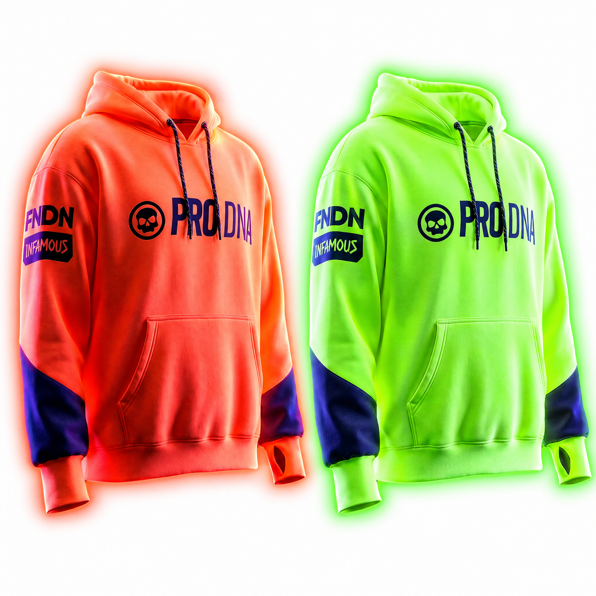 PRO DNA™ UV PLAYING HOODIE – GLOW SERIES