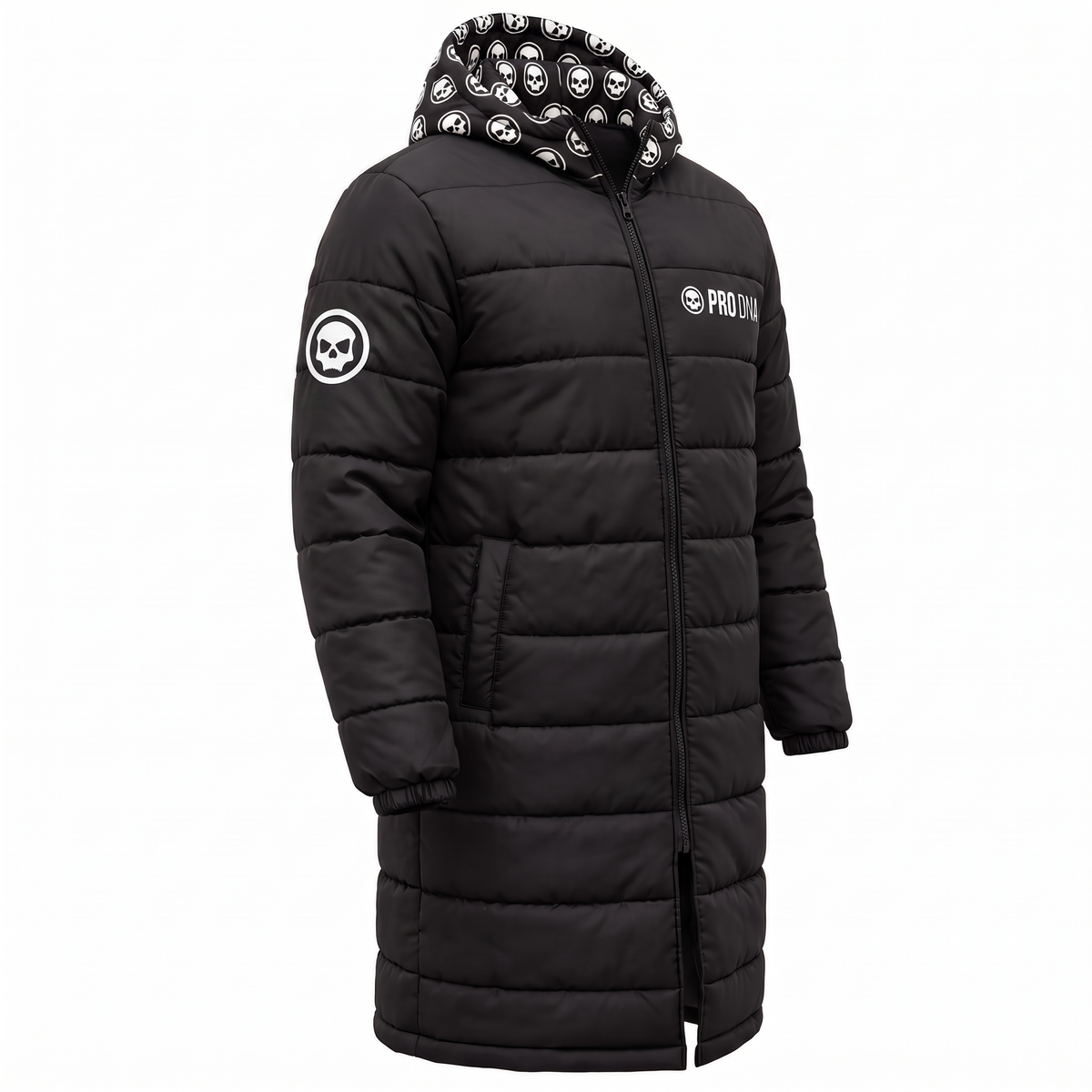 PRO DNA™ SIDELINE COACH'S PARKA - BLACK/SKULL