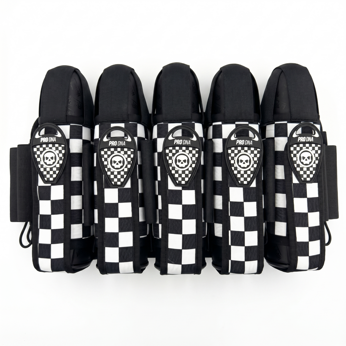 PRO DNA™ LOCKDOWN HARNESS - CHECKERED WHITE (5+8 PODS)