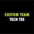 Custom Team Tech Tee Infamous Paintball
