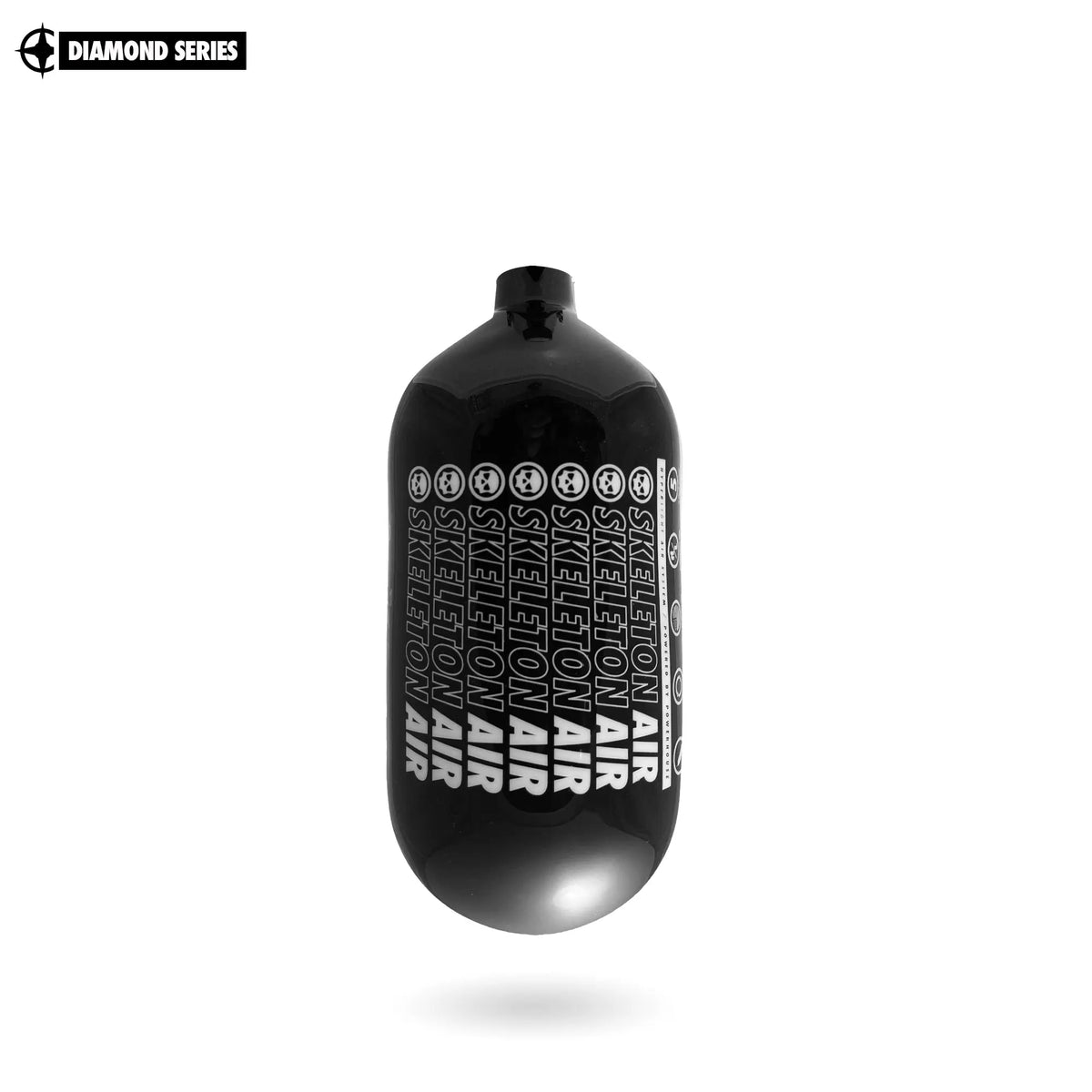 Skeleton Air Hyperlight &quot;DIAMOND SERIES&quot; (Bottle Only) 80ci / 4500psi - ECHO Infamous Paintball