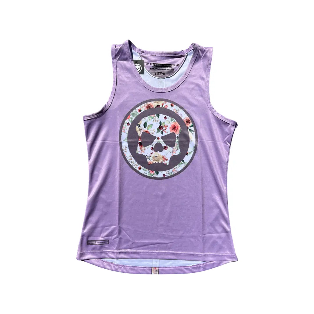 DryFit Tank Top - Womens Skull Icon Infamous Paintball