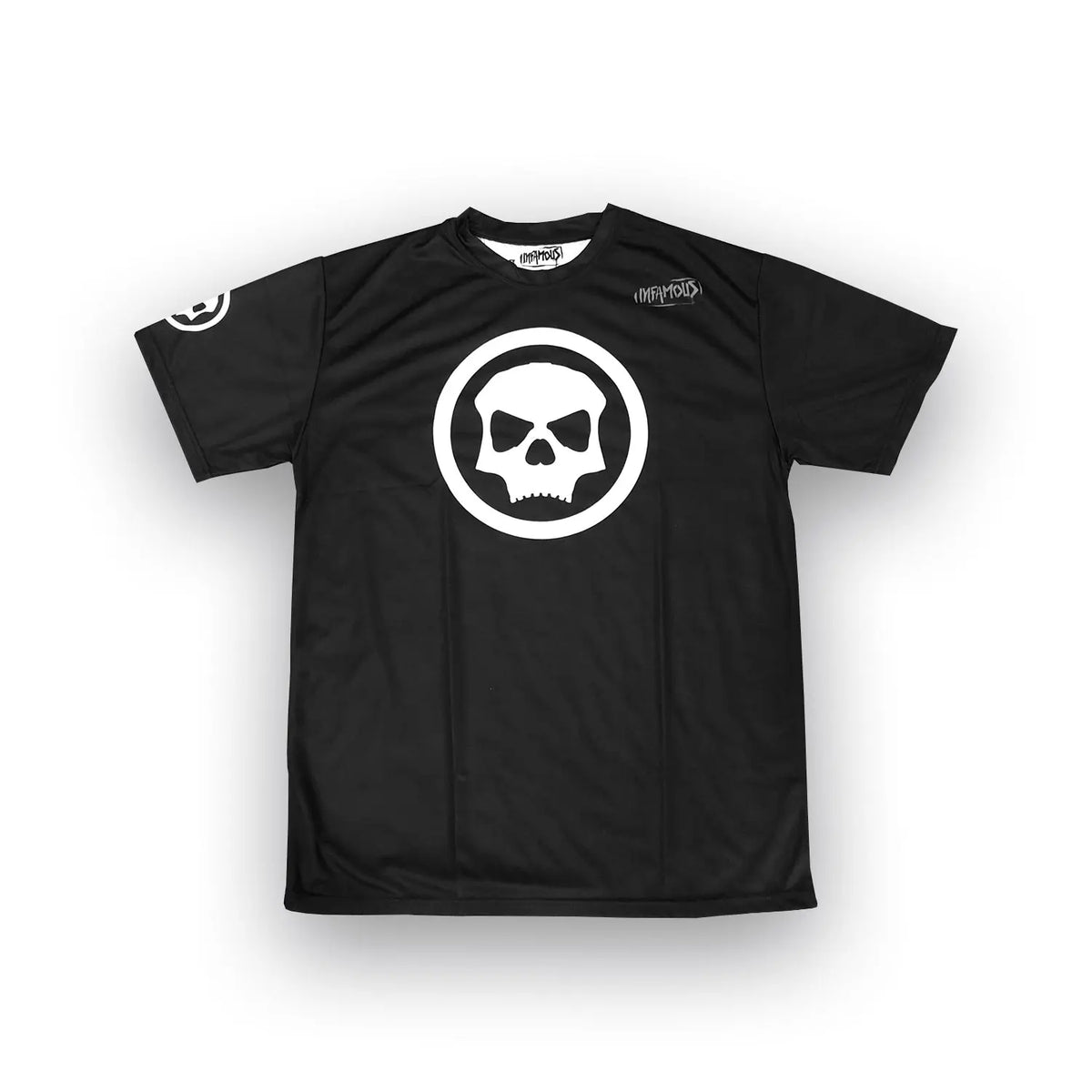Infamous DryFit Tech T-Shirt - Loyalty Black/White Infamous Paintball