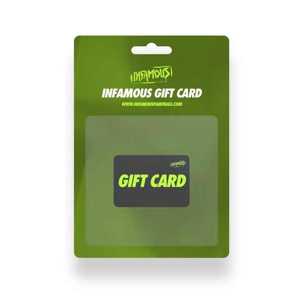 Infamous Paintball EGift Card Infamous Paintball