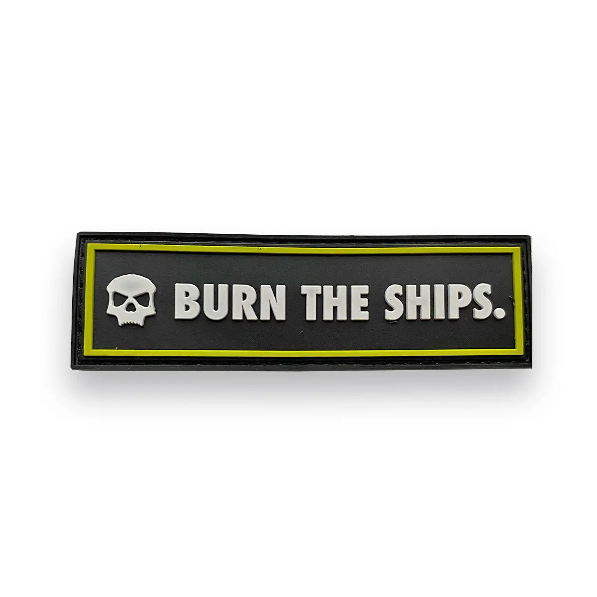 Burn The Ships Mid Patch - Black Volt Infamous Paintball
