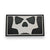 Icon Skull Full Patch - Black White Infamous Paintball