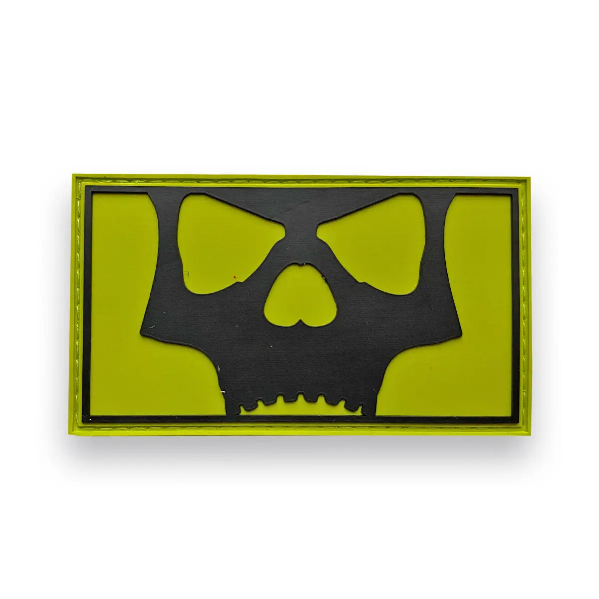 Icon Skull Full Patch - Volt Black Infamous Paintball