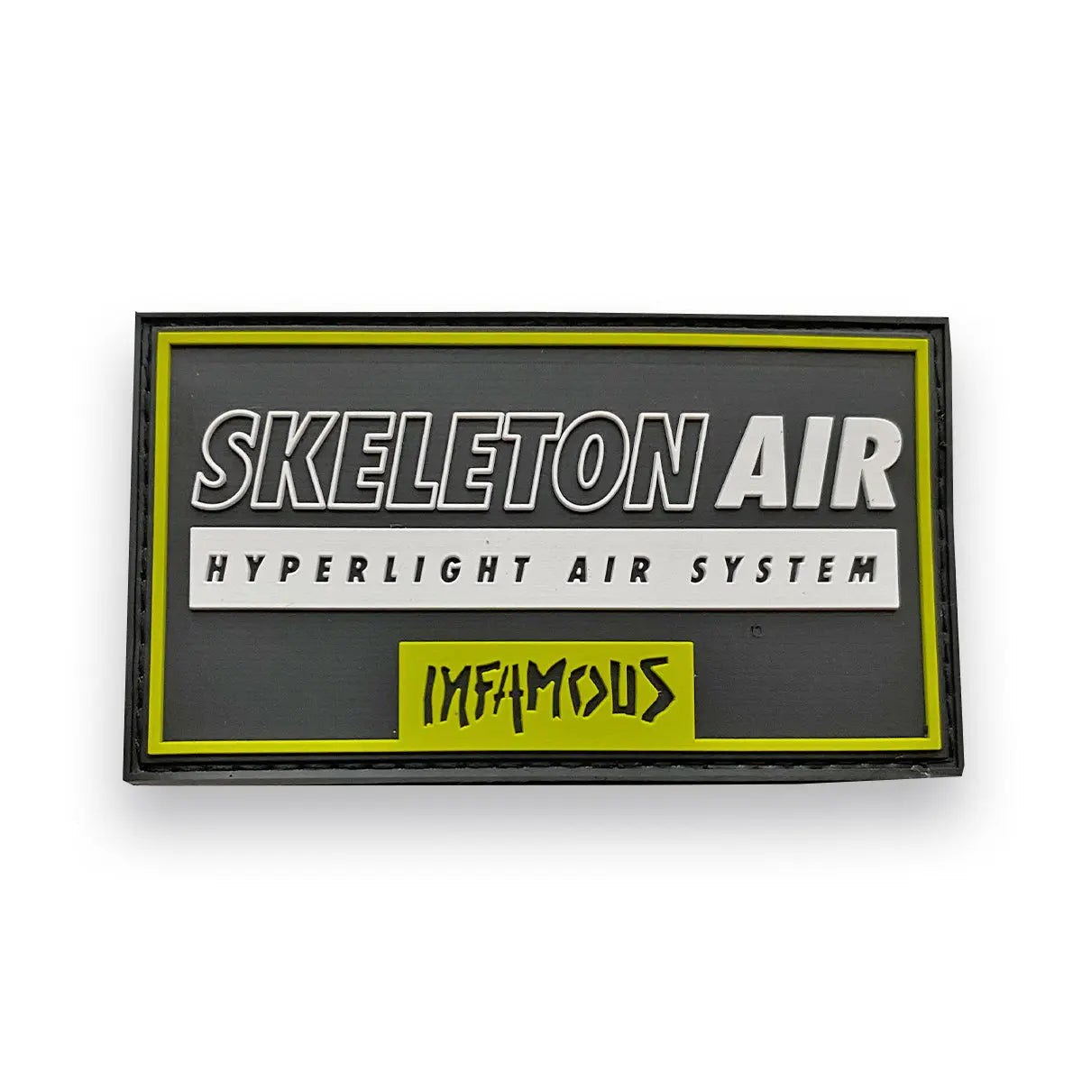 Skeleton Air Full Patch - Black Volt Infamous Paintball