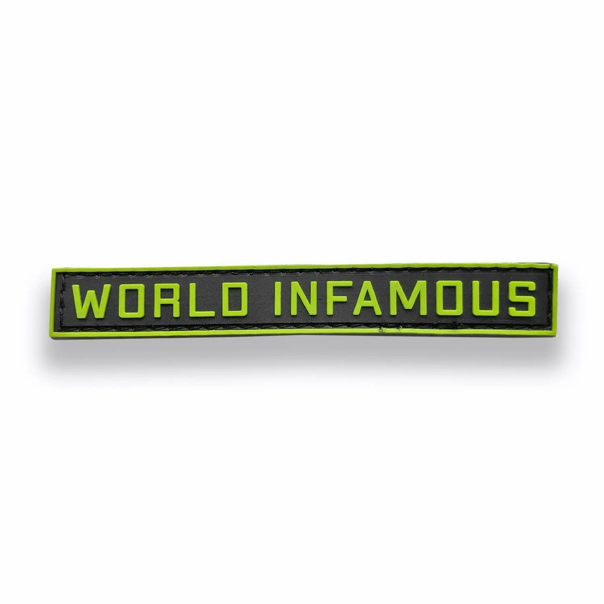 World Infamous Rectangle Paintball Patch (3.7x.5)