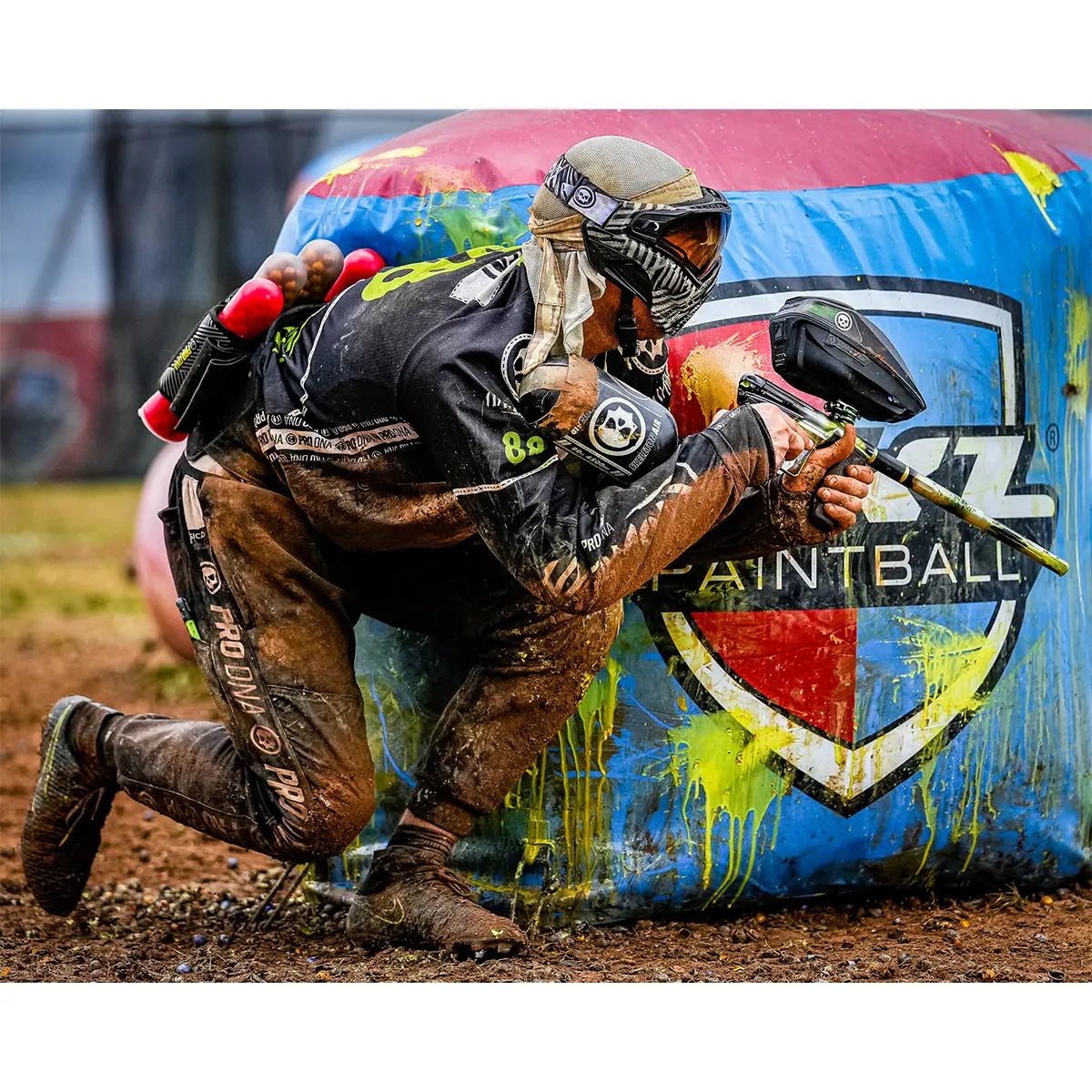 PNTBALL Paint Ball Pro Gear Harnais Pack Ceinture Noir Crâne Paintball PNTBALL Paint Ball Pro Gear Harnais Pack Ceinture Noir Crâne Paintball