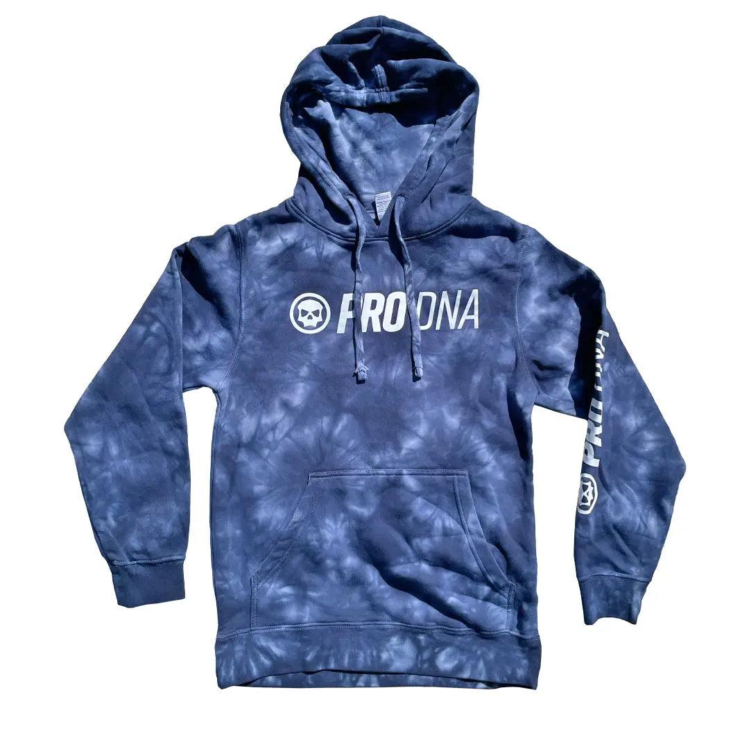 Pro DNA Hoodie - Blue Tie Dye Infamous Paintball