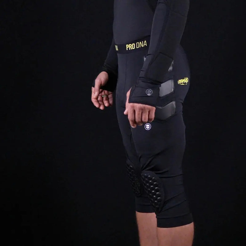 Infamous PRO DNA Slide Shorts With Knee Pads Infamous Paintball
