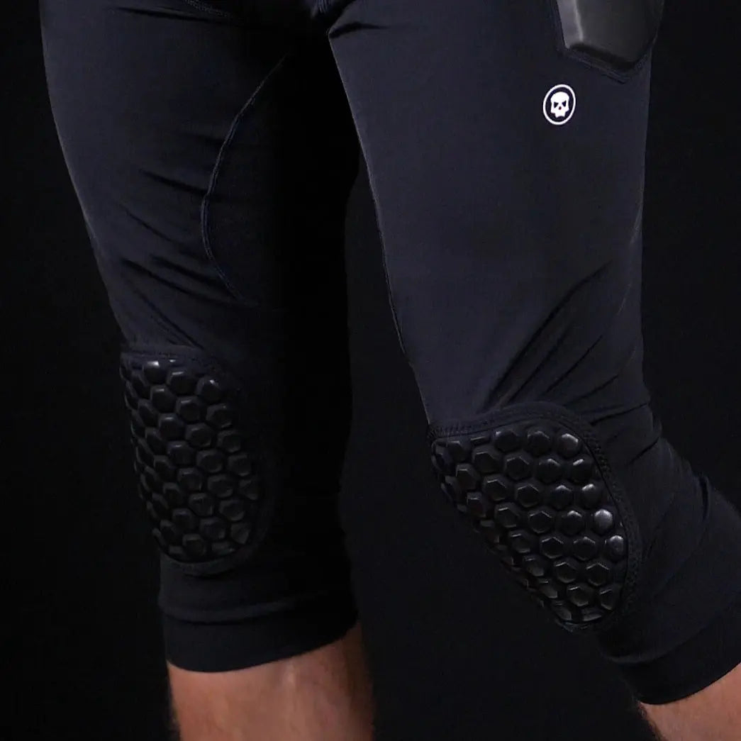 Infamous PRO DNA Slide Shorts With Knee Pads Infamous Paintball
