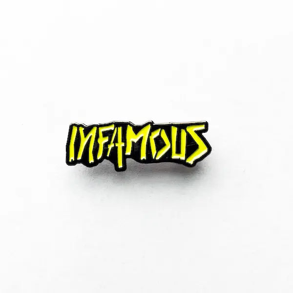 Custom Infamous Paintball Metal Pins Infamous Paintball